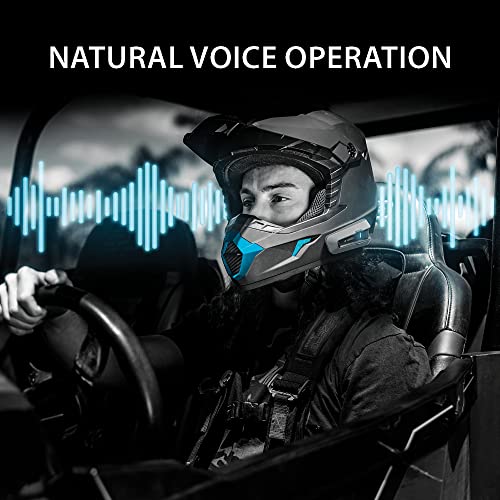 Cardo PACKTALK Edge Motorcycle Bluetooth Headset Intercom - Single Pack, Black P84142