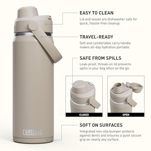 CamelBak Thrive Chug Insulated Stainless Steel Water Bottle 32oz Sky Blue K9074