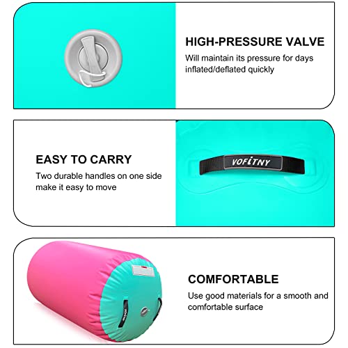 VOFiTNY Inflatable Gymnastics Air Track Tumbling Mat with Pump L674