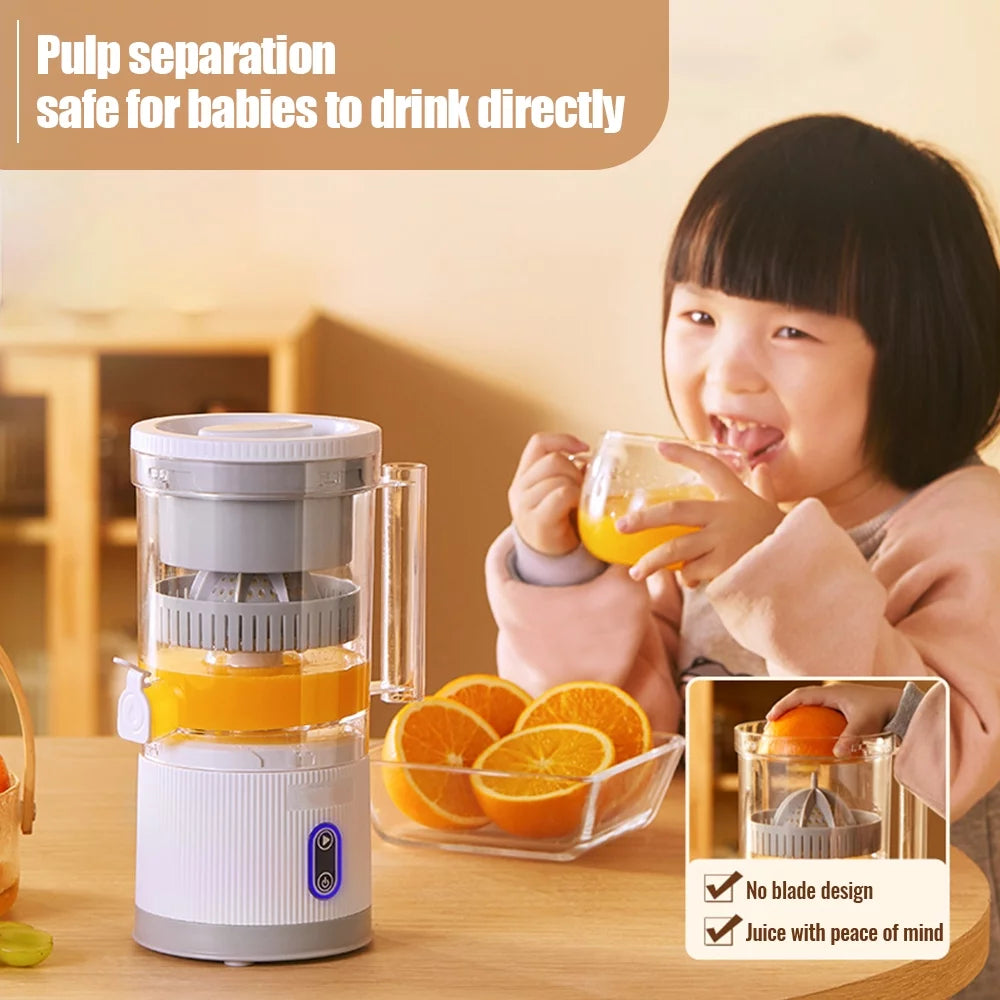 Walmeck Electric Juicer Rechargeable Portable Citrus Squeezer W203585