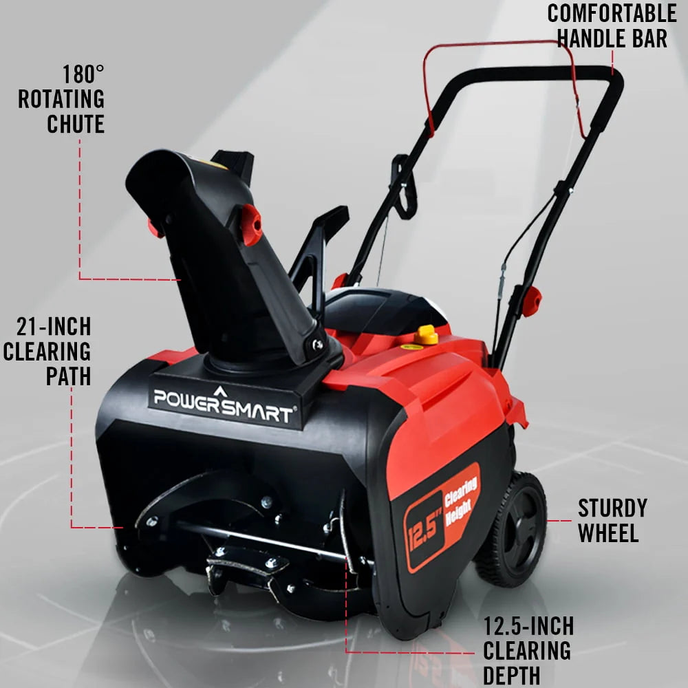 Powersmart 21 inch Single Stage Gas Snow Blower I7420
