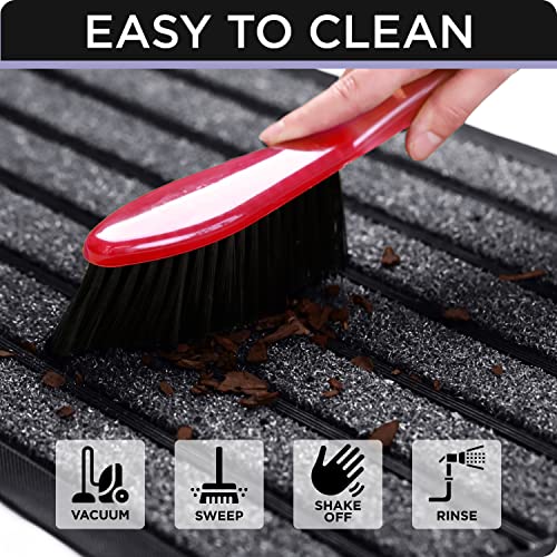 ubdyo Extra Durable Door Mat Non-Slip Outdoor Entrance 30" x 17" Bright Brown W5648