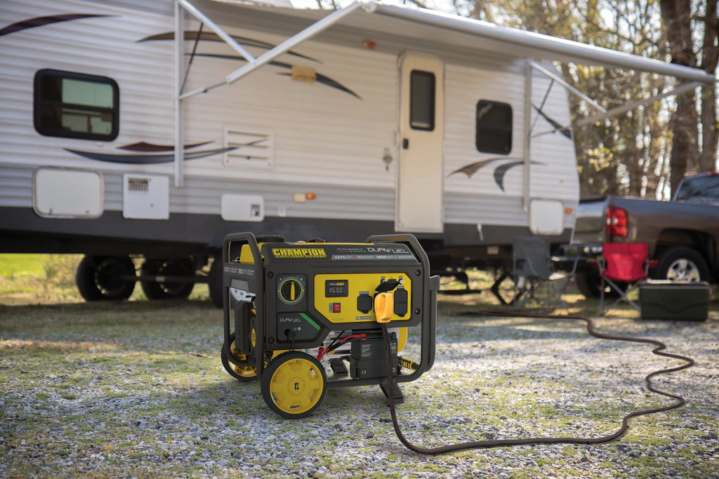 Champion Power Equipment 3500-Watt Dual Fuel Portable Generator with Electric Start B8317