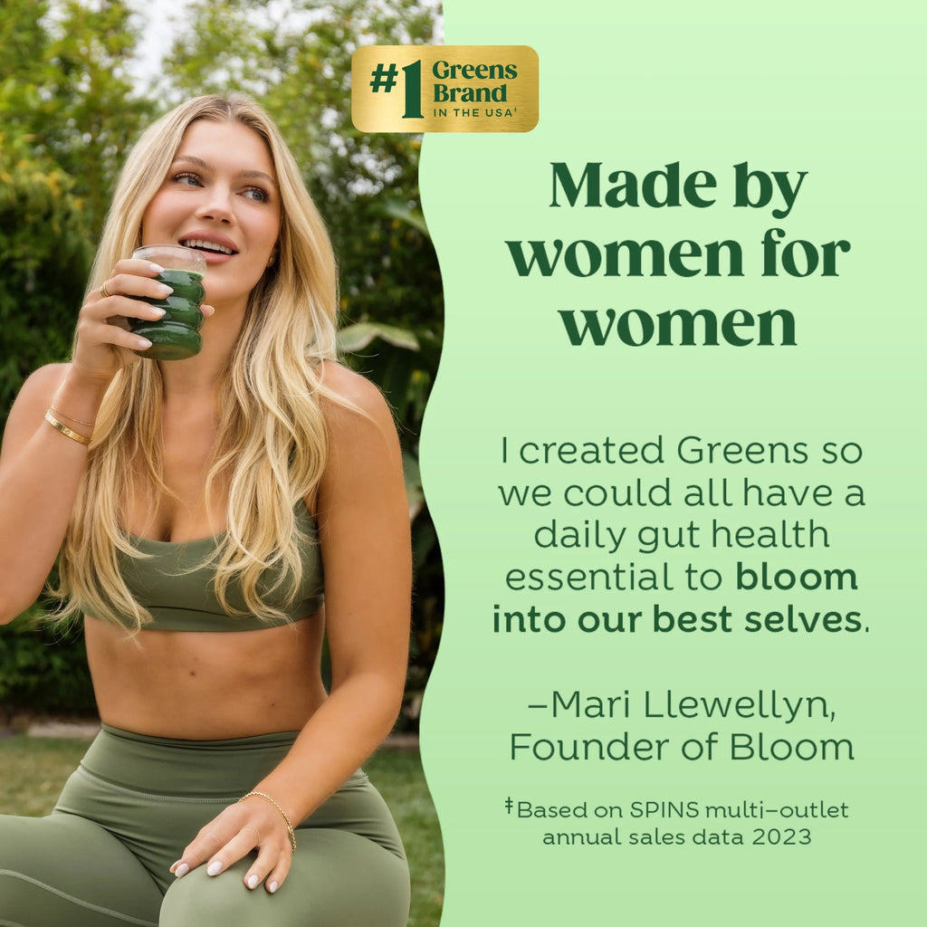 Bloom Nutrition Greens & Superfoods Powder, Mango, 25 Servings S893480