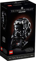LEGO TIE Fighter Pilot Helmet 75274 Building Set (724 Pieces)