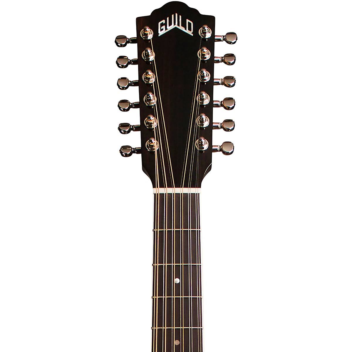 Guild F-2512CE Deluxe 12-String Acoustic-Electric Guitar, Antique Burst G5633