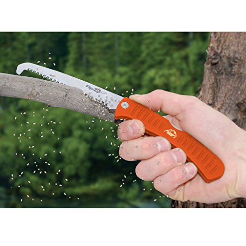 Outdoor Edge Flip N' Zip Saw 4.5" Folding Hunting Saw with Nylon Sheath F4522