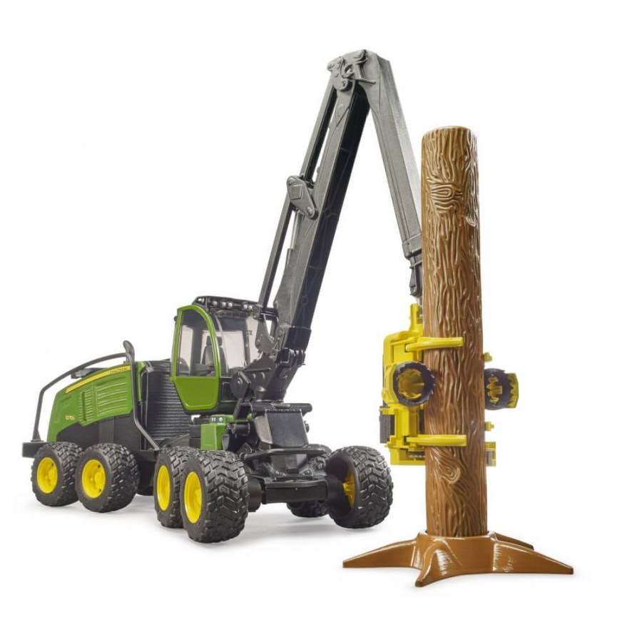 Bruder 02135 John Deere 1270G Harvester with Tree Trunk G495490
