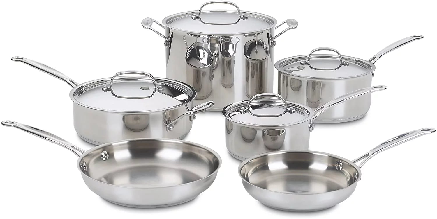 Cuisinart Chef's Classic Stainless Steel Cookware Set