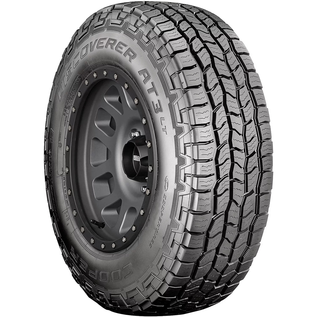 Set of 4 (FOUR) Cooper Discoverer AT3 LT 265/65R18 Load E (10 Ply) A/T All Terrain Tires Fits: 2014 Cadillac Escalade Base