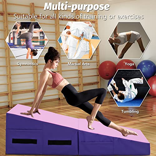 BestMassage Gymnastics Mat Folding Tumbling Mat with Handle G7001