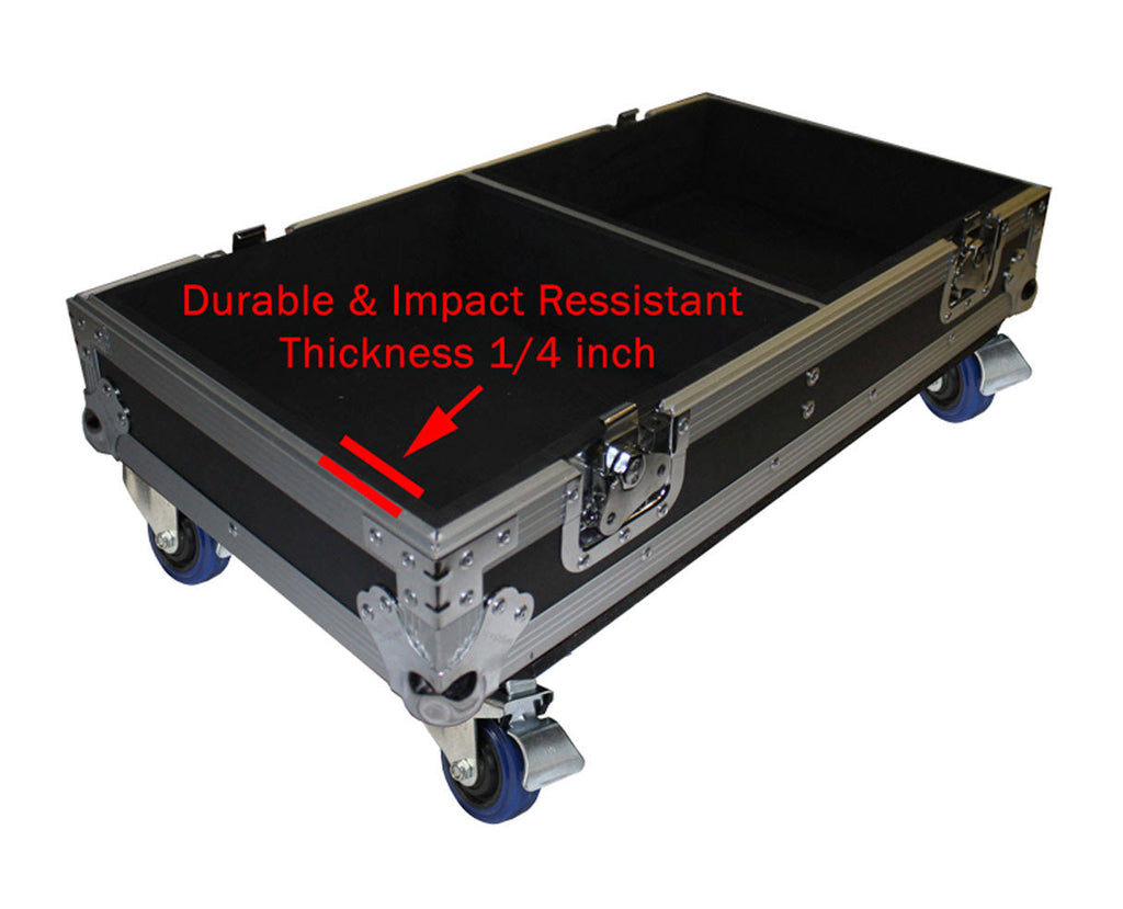 Prox ATA Style Flight Case for 2x QSC K10 Speakers B30130