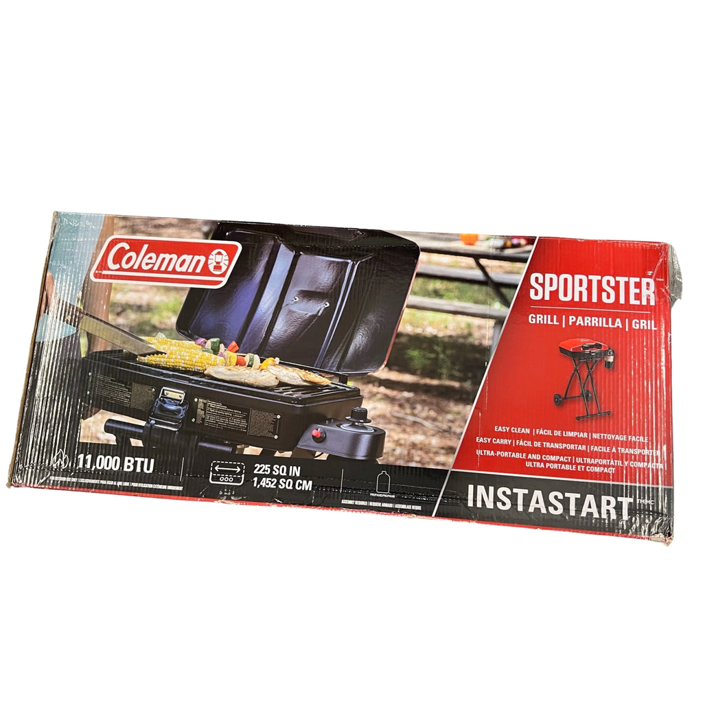 Coleman Portable Sportster 1-Burner Propane Grill, Red H116