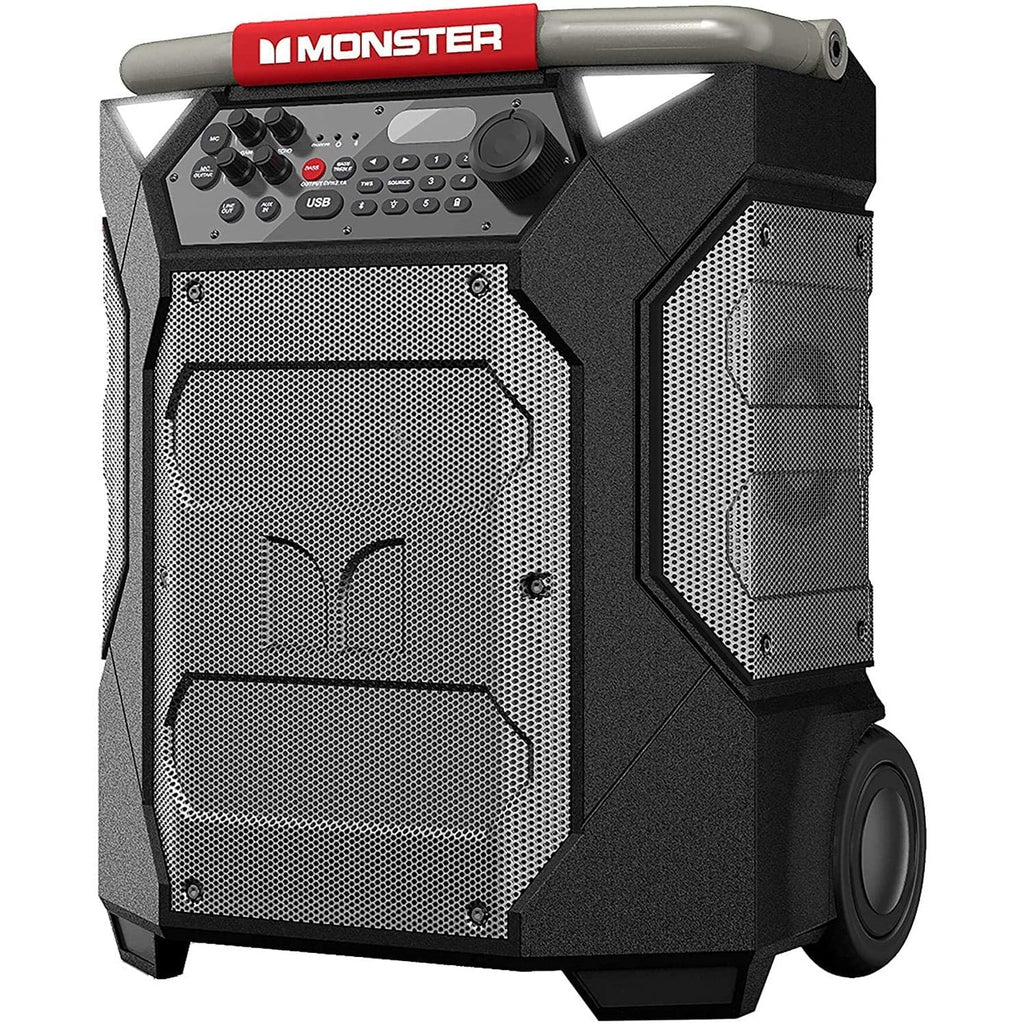 Monster Rockin' Roller 270 Portable Indoor/Outdoor Wireless Speaker - Gray/Black
