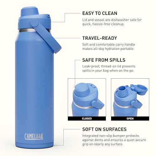 CamelBak Thrive Chug Insulated Stainless Steel Water Bottle 32oz Sky Blue K9074
