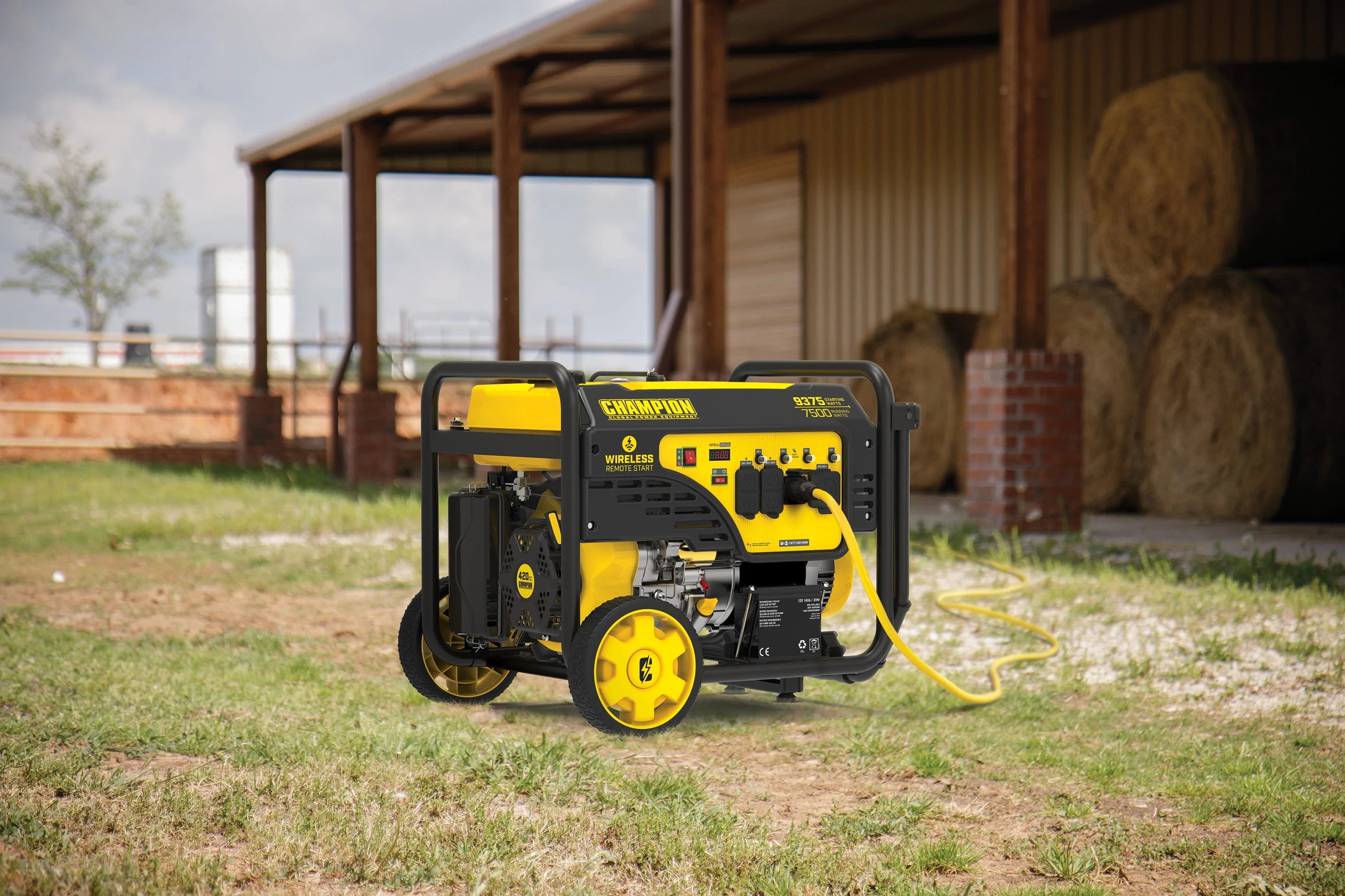 Champion Power Equipment 9375/7500W Portable Generator with Remote Start I155