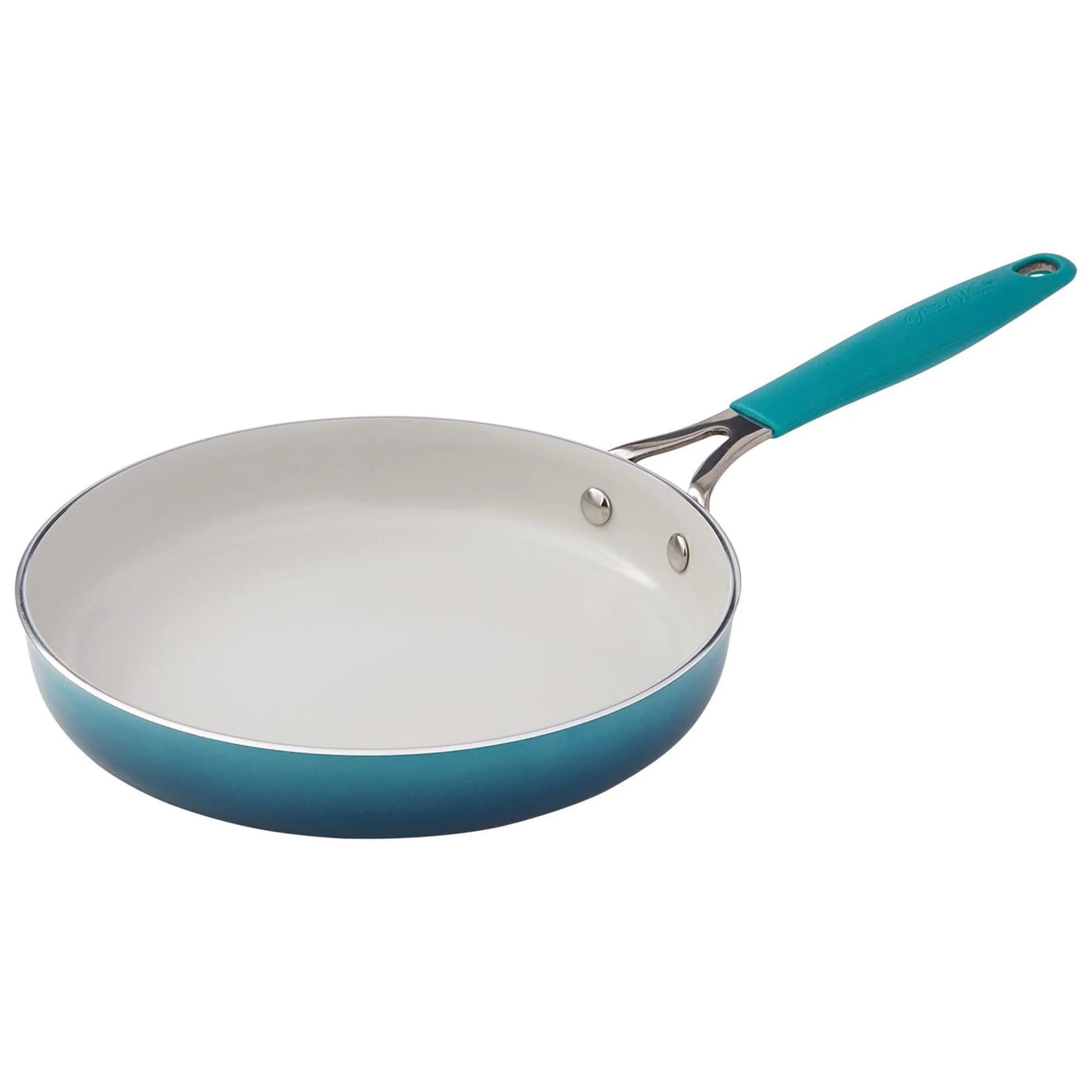 The Pioneer Woman 25 Piece Ceramic Nonstick Cookware Set, Ombre Teal T370