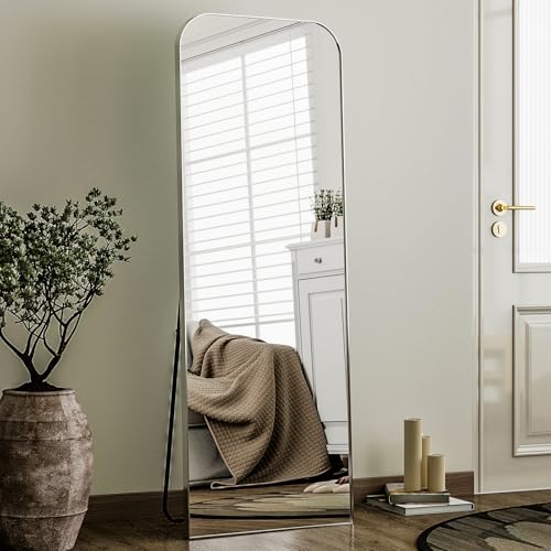 HARRITPURE 57"x20" Full Length Mirror with Aluminum Frame, Gold A38098