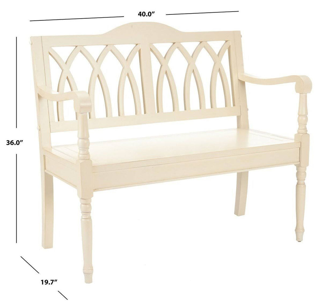 Safavieh Benjamin Bench Grey I919830