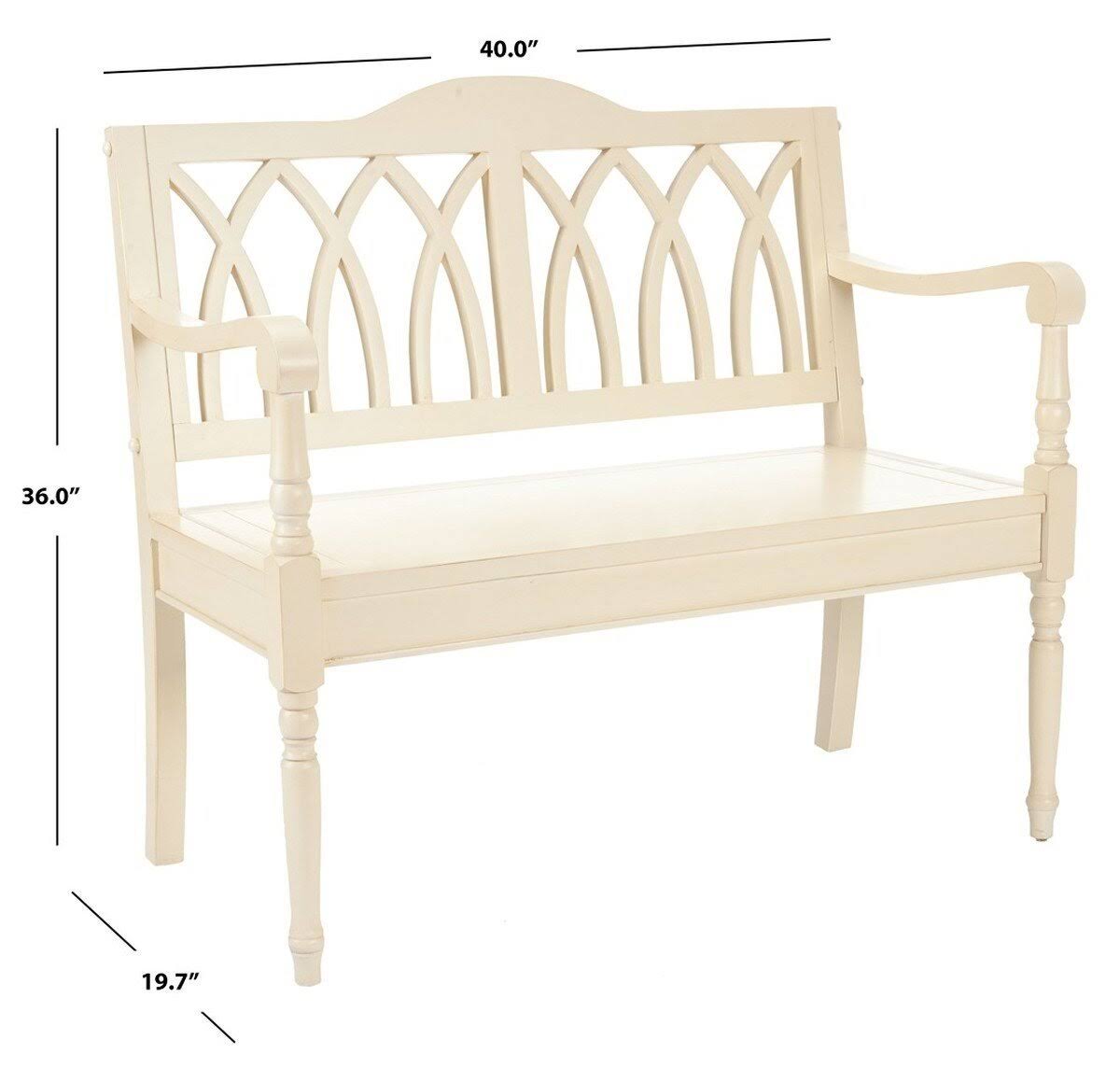 Safavieh Benjamin Bench Grey I919830