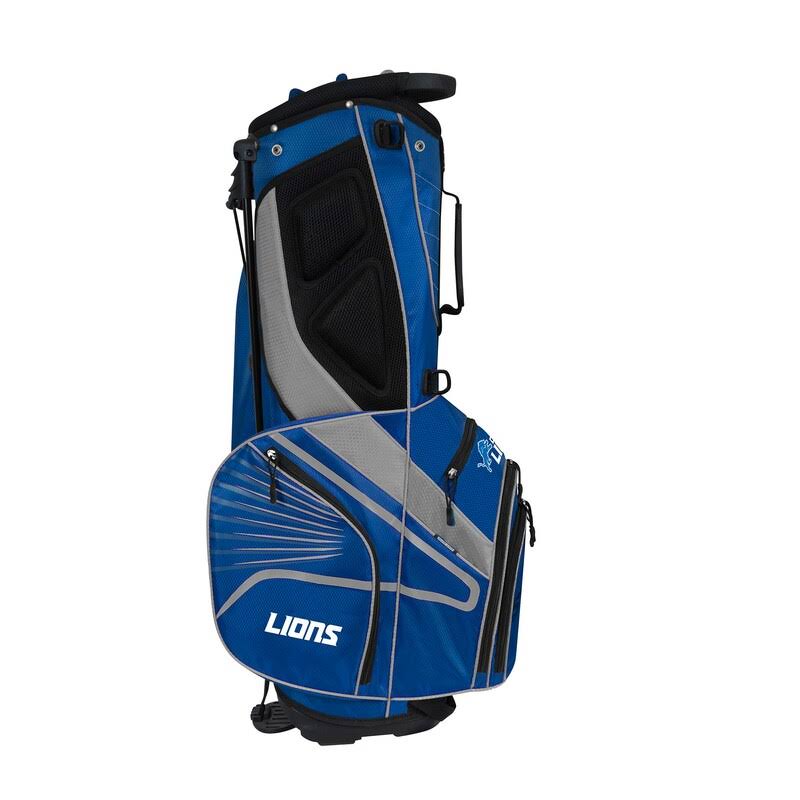 NFL Detroit Lions Gridiron III Stand Golf Bag J781