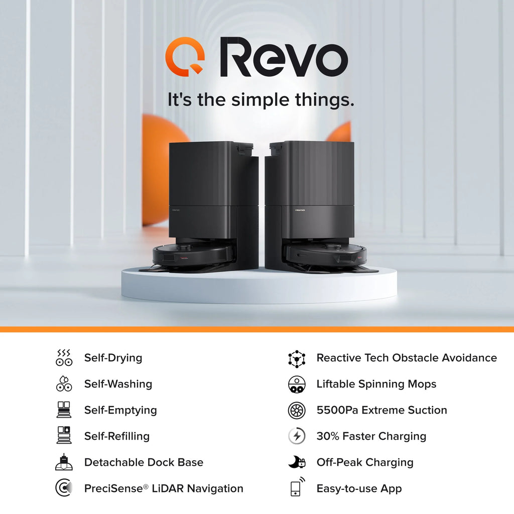 Roborock Q Revo Robot Vacuum with Multifunctional Dock A50957
