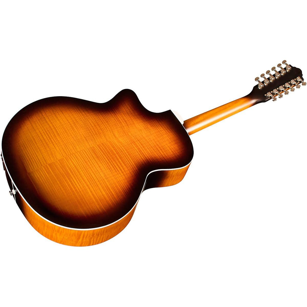 Guild F-2512CE Deluxe 12-String Acoustic-Electric Guitar, Antique Burst G5633