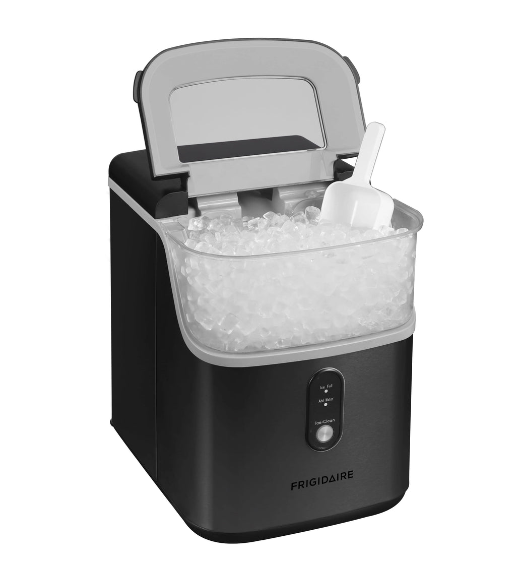 Frigidaire 33 Lbs. Nugget Ice Maker - Black Stainless Steel W875
