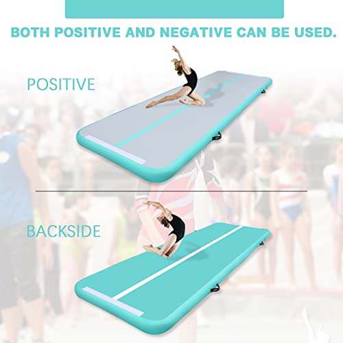 AKSPORT Gymnastics Air Mat Tumble Track with Air Pump A7907