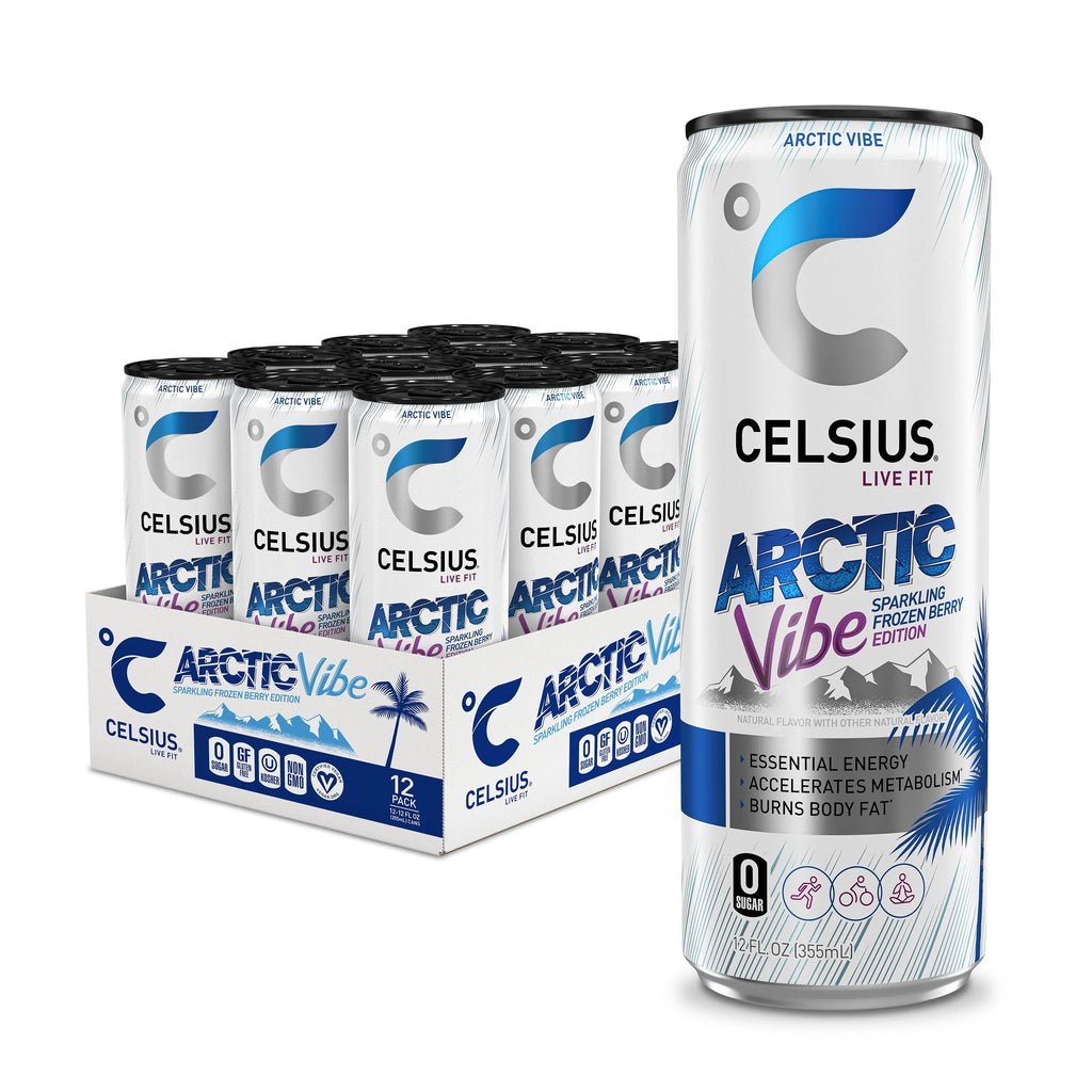 CELSIUS Sparkling Space Variety Pack, Functional Energy Drink, 12 fl oz, 12-Pack T823
