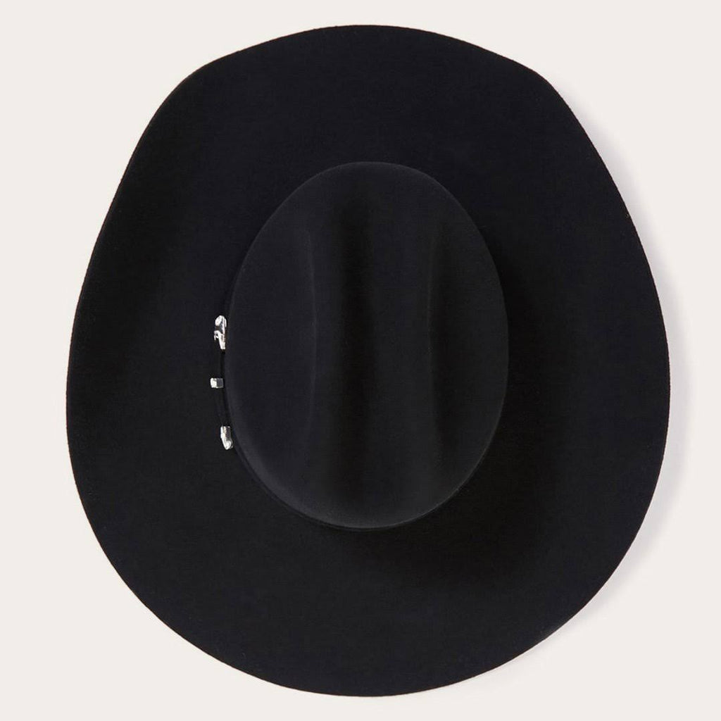 Stetson 94 Corral 4X Buffalo Fur Hat - Black S755