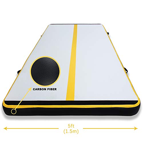 AKSPORT Gymnastics Air Mat Tumble Track with Air Pump A7907