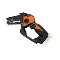 Worx Wg324.9 20V Power Share 5 Cordless Pruning Saw, Bare Tool Only, Black and Orange, Size: 5 in - Megean