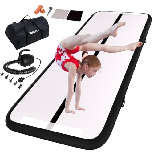 DOBESTS Inflatable Gymnastics Tumbling Mat with Pump G20525