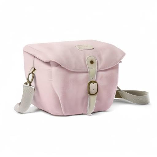 BAGSMART Canvas Crossbody Camera Bag with Rain Cover, Khaki U43920